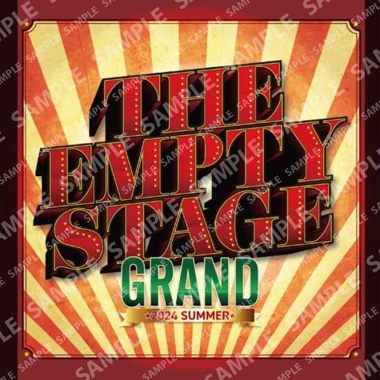 THE EMPTY STAGE ロゴ　シール