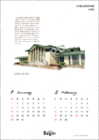 建築カレンダー 1・2月